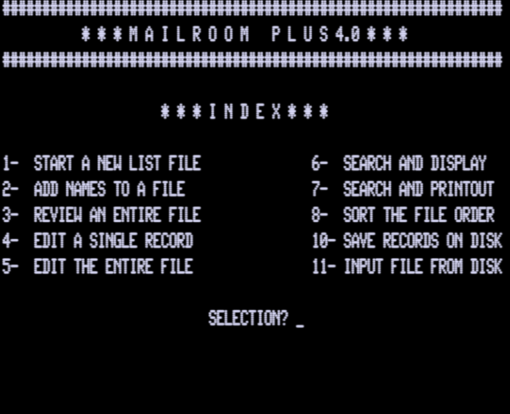Screen shot